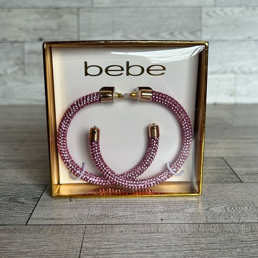 Pink Bebe Earrings